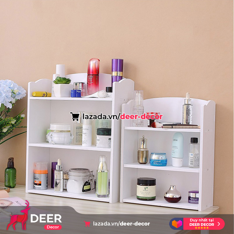 Kệ Để Mỹ Phẩm 3 Ngăn Nhiều Size Chọn Lựa - DEER DECOR