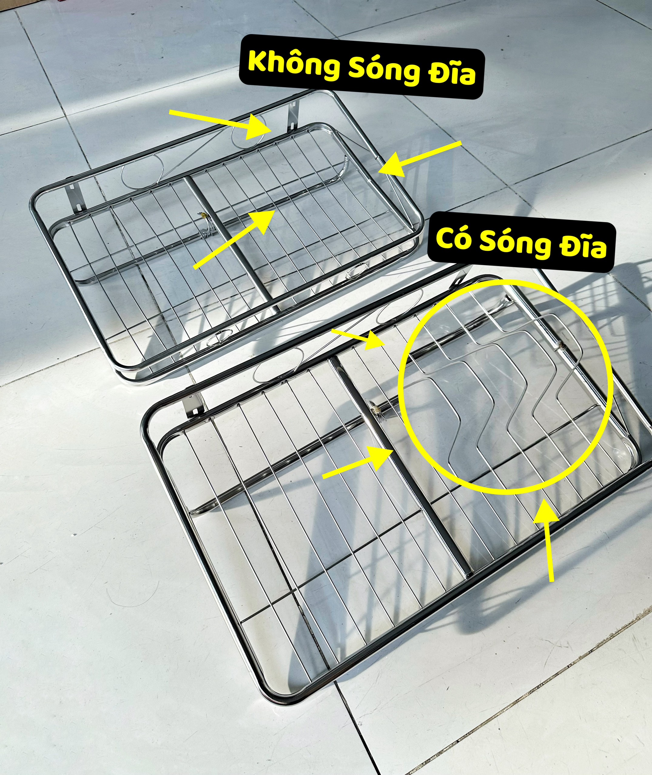 Kệ Inox Đa Năng Úp Chén, Treo Nồi