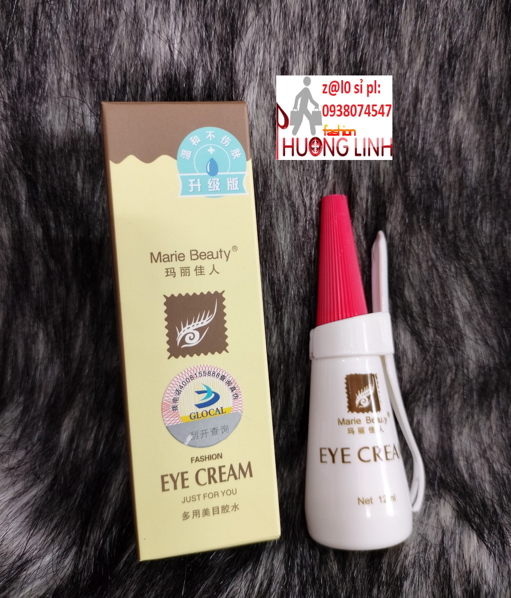 Keo dùng để cố định trục uốn mi