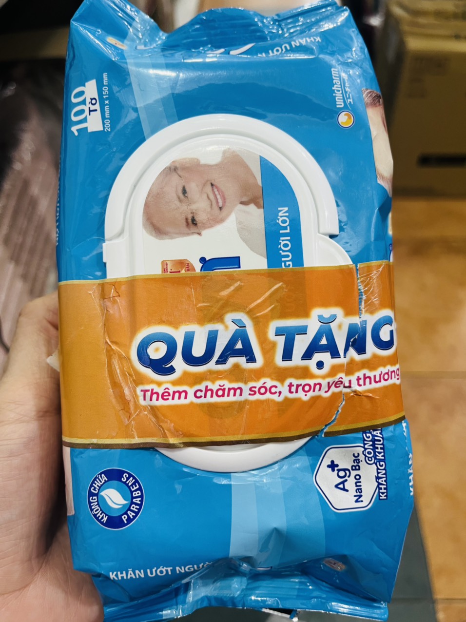 Khăn ướt caryn 100 tờ