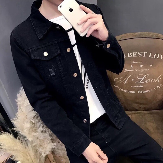 [HCM]ÁO KHOÁC JEAN NAM PHONG CÁCH TRẺ TRUNG BINSTORE94 BT710