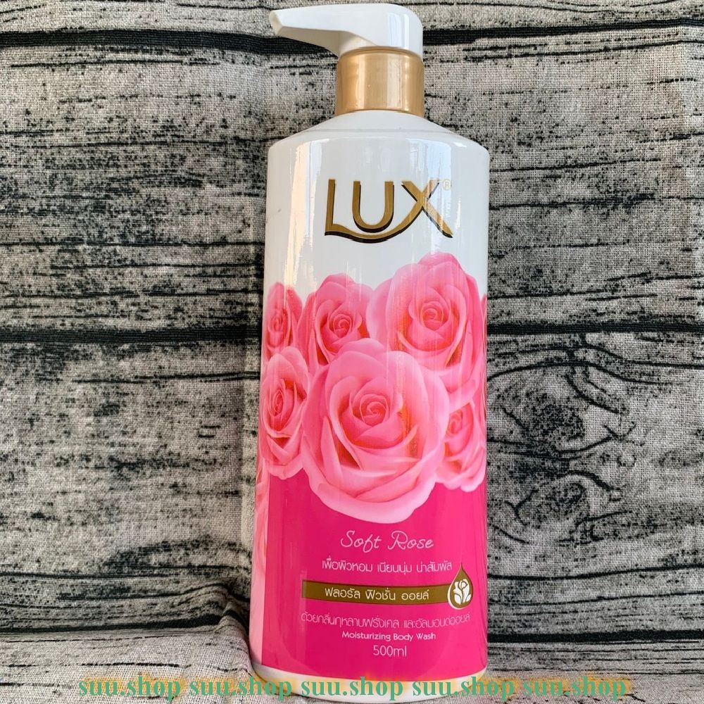 Sữa Tắm 500ml Lux Soft Rose Làm Trắng Và Mịn Da