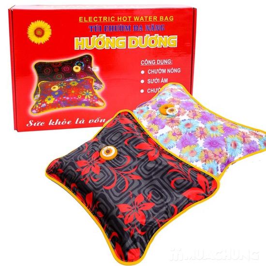 Túi Chườm Đa Năng Hướng Dương cỡ lớn (37X26X7 cm) (màu ngẫu nhiên)