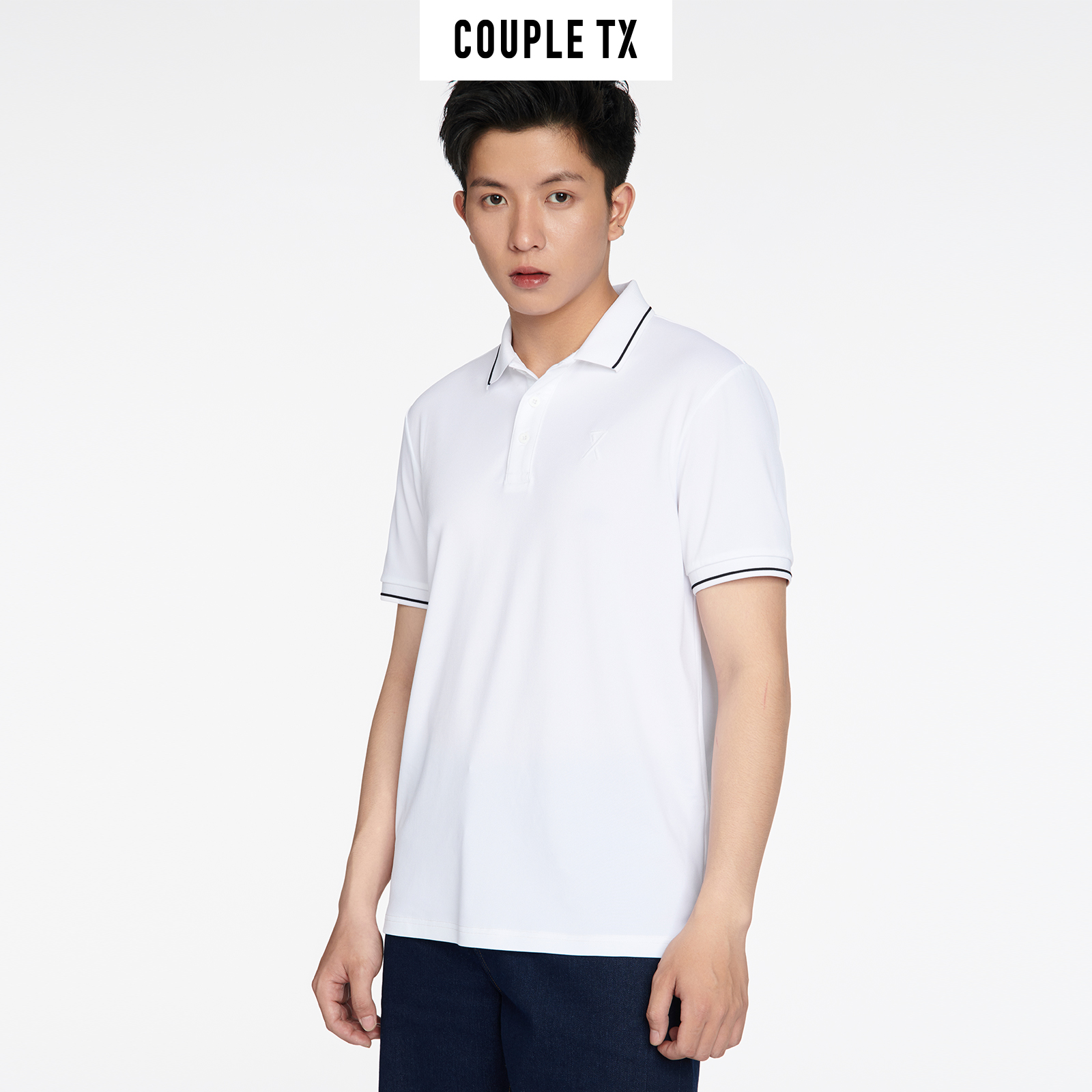 [15.1 - 17.1 Voucher lên đến 200K] Áo Polo Nam COUPLE TX - Áo Thun Cổ Bẻ Sang Trọng, Thanh Lịch Basic Regular Fit MPO 1038