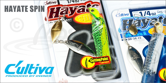 MỒI CÂU CÁ LÓC CULTIVA HAYATE SPIN.
