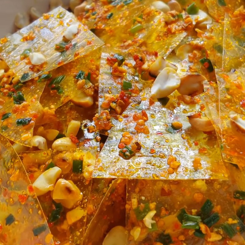 BÁNH TRÁNG MỞ HÀNH ,ĐẬU PHỘNG, HÀNH PHI, TỎI PHI , HÀNH LÁ ( Y)