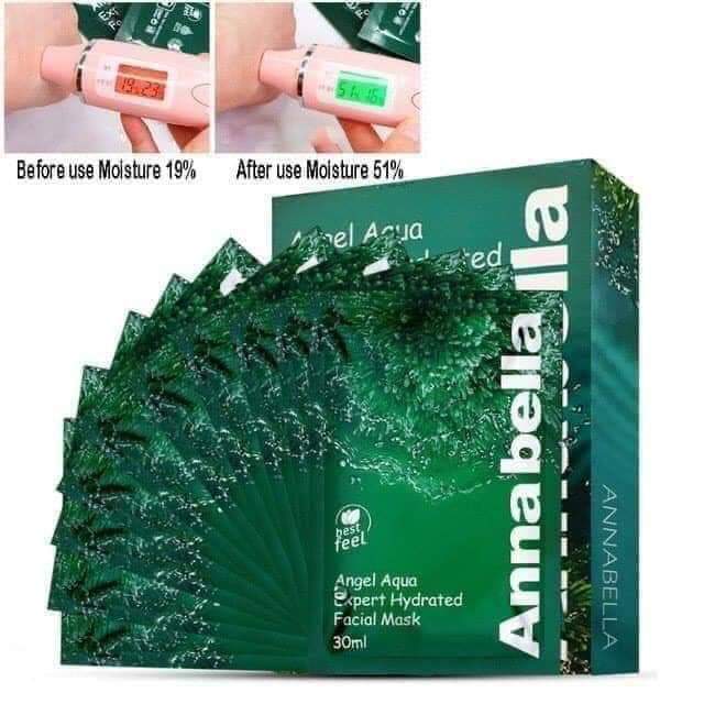 Mặt nạ tảo ANNABELLA Thái dưỡng trắng da cấp nước giữ ẩm chống lão hóa