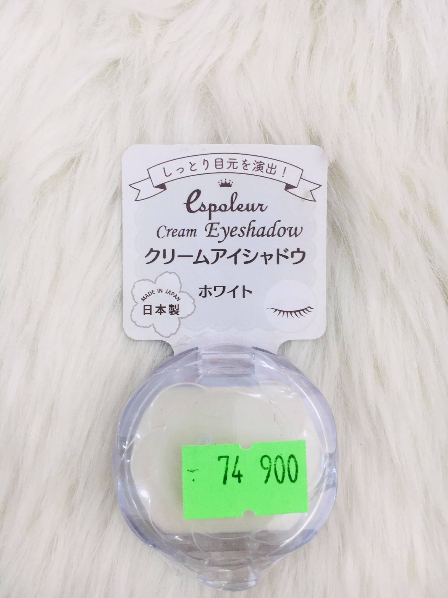 PHẤN MẮT DẠNG KEM ESPOLEUR CREAM EYESHADOW