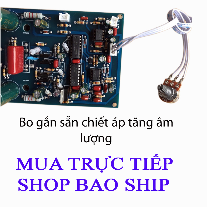 BO CÔNG SUẤT CLASS D 8 MOSFET - PA - 6000