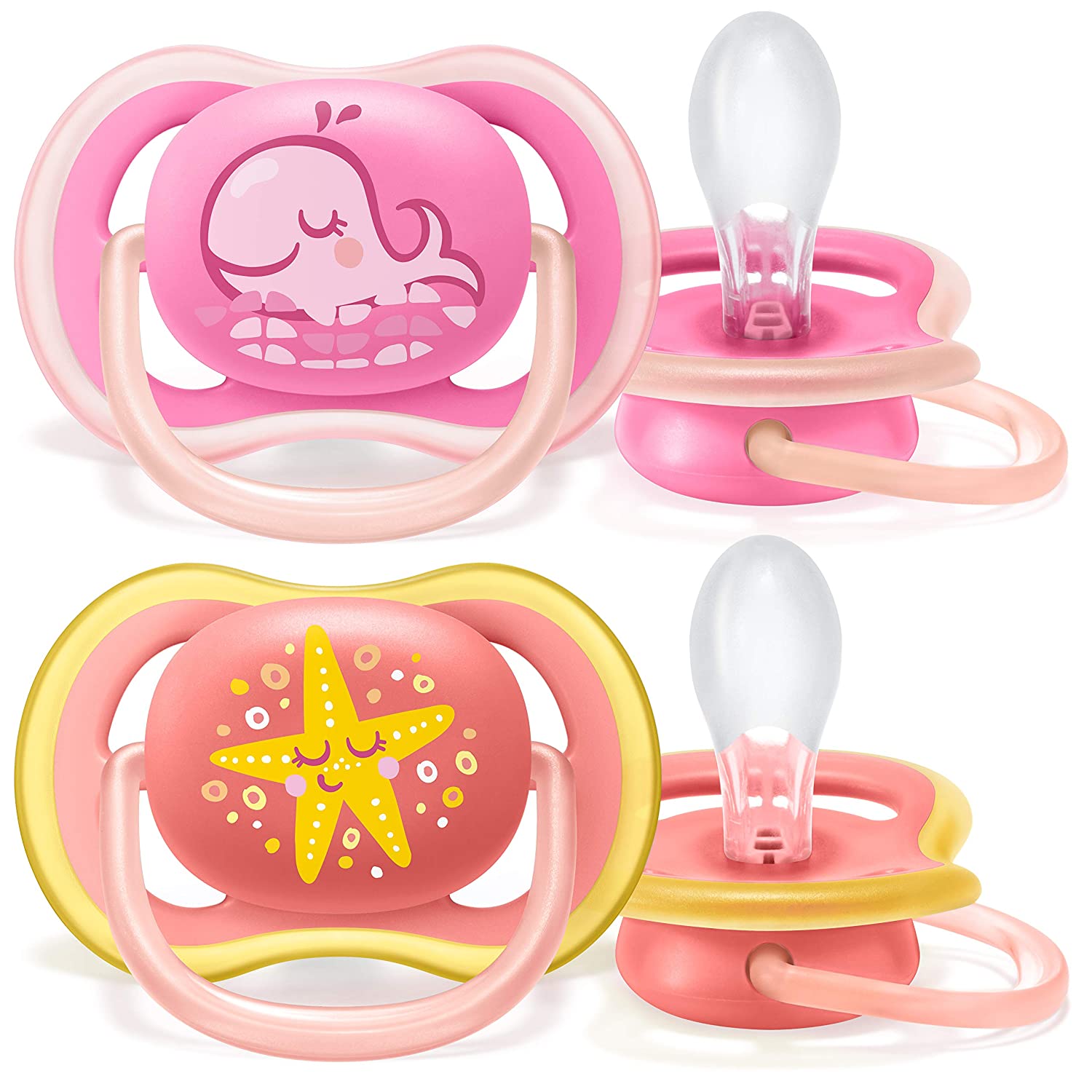 (Nhập Mỹ) Ty ngậm ti giả Philips AVENT cho bé 6-18 tháng