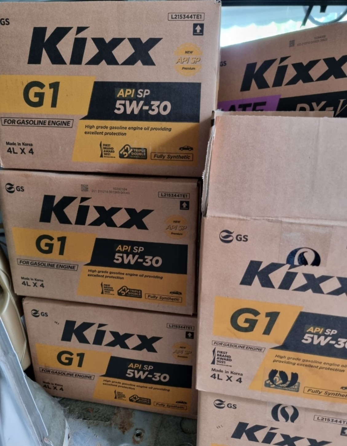 Nhớt Kixx G1 5W-30 SP fully synthetic đời mới