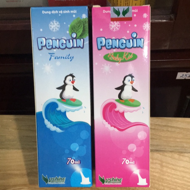 Dung dịch vệ sinh mũi penguin 70ml