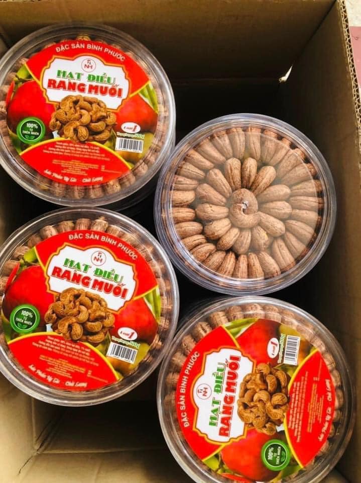 Hạt điều rang muối dễ tách vỏ 500gr