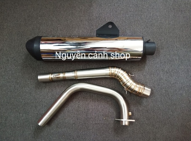 Pô sonic gắn raider fi satria fi 150 cổ 2 khúc,uy tín,chất lượng,mua ngay