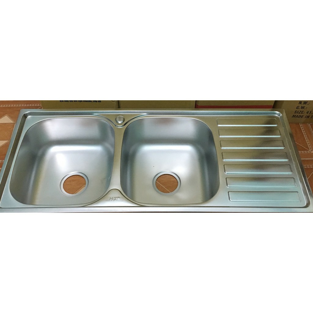 CHẬU RỬA CHÉN 2 HỘC 1 CÁNH 100×46×24 – GIẢI PHÁP TIỆN NGHI CHO GIAN BẾP HIỆN ĐẠI