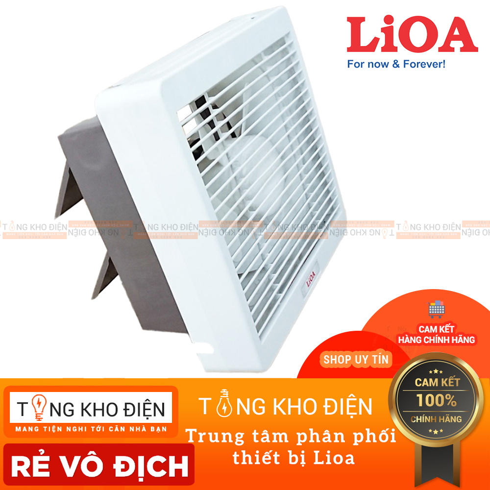Quạt thông gió gắn tường cánh EVF**B2 LiOA