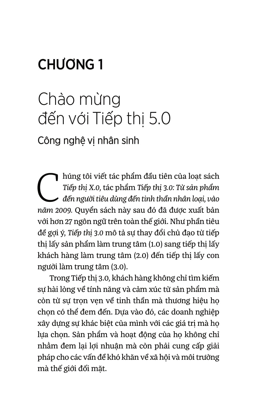Sách Fahasa - Tiếp Thị 5.0: Công Nghệ Vị Nhân Sinh