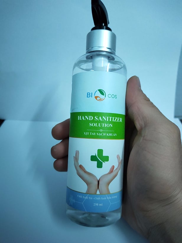 Nước Rữa Tay , Xịt Rữa Tay Sạch Khuẩn 250ML