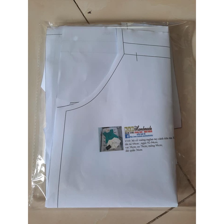 Rập giấy áo thắt nơ mã 1241 (BẢN VẼ)