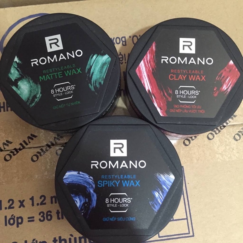Wax Tạo Kiểu Tóc Romano 68g