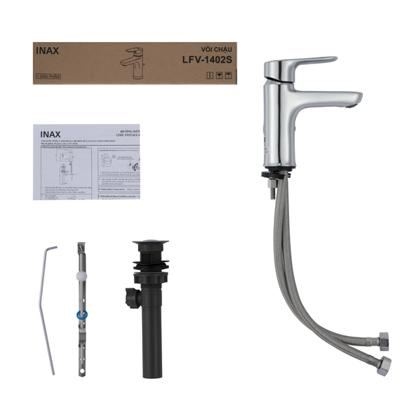 Vòi inax lfv-1402s nóng lạnh chính hãng