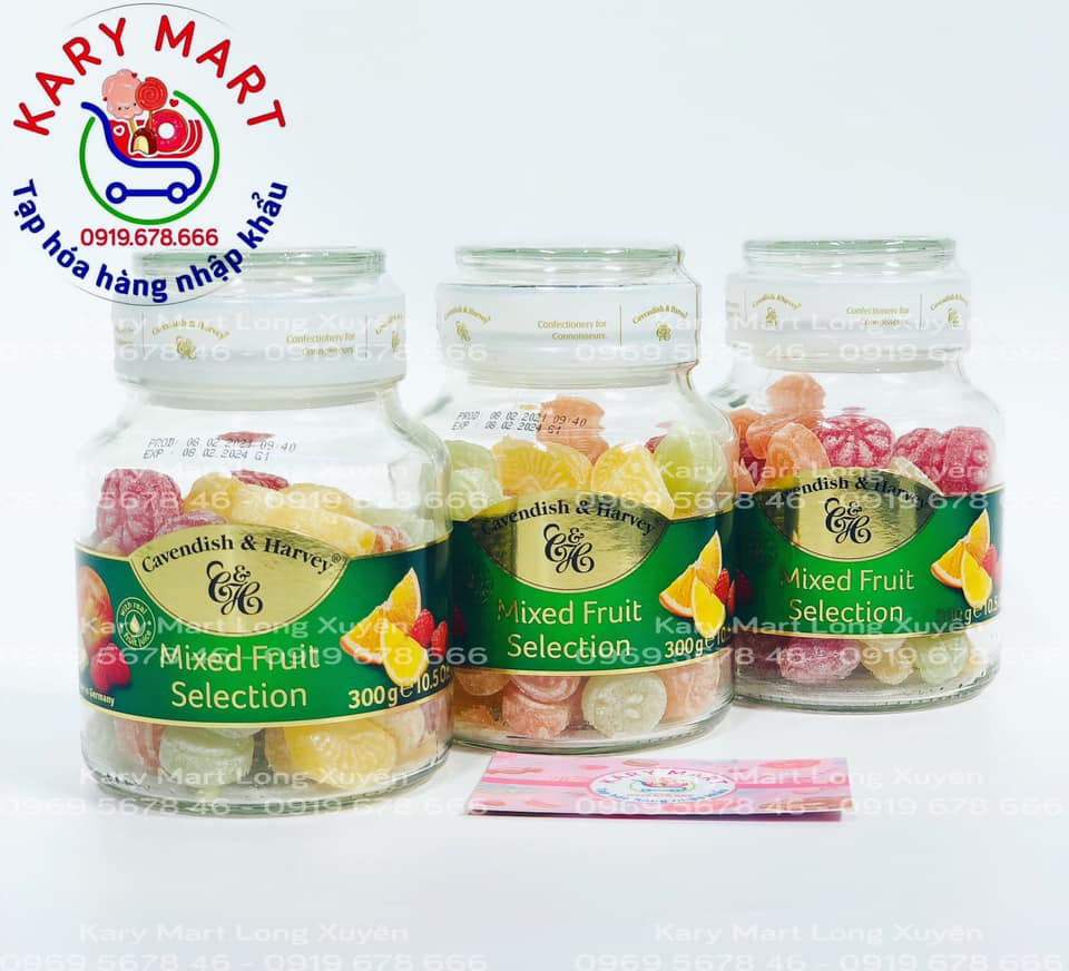 Kẹo Trái Cây Cavendish & Harvey Fruit Candies