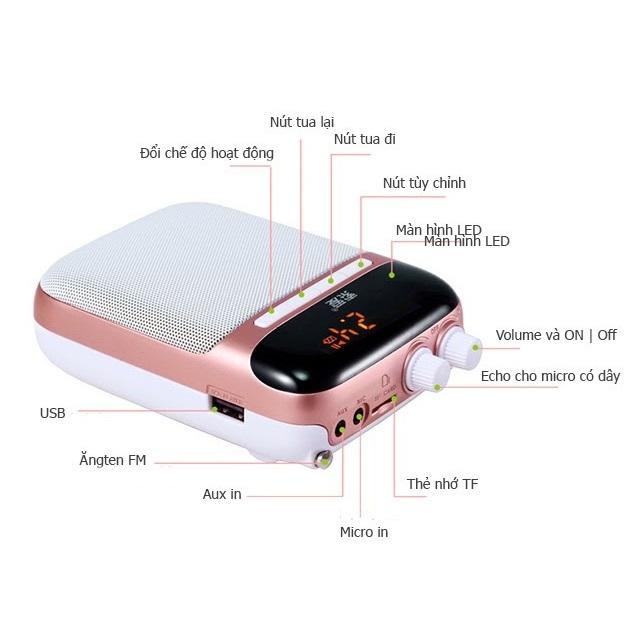 Máy trợ giảng không dây SOAIY S-708 (UHF)