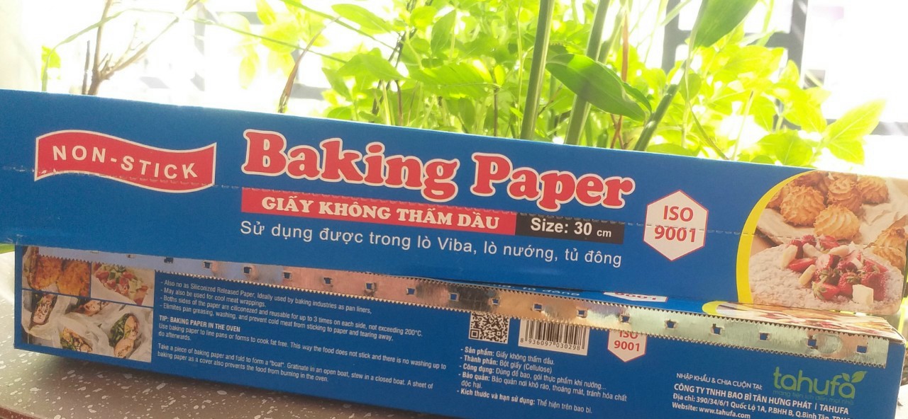 Giấy Nến( Giấy Nướng Bánh) Chống Dính 30cm x 5m