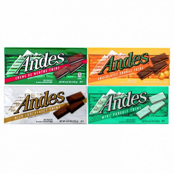Chocolate Andes Thins 132g
