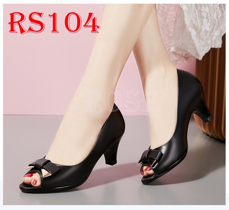 Giày Búp Bê Hở Mũi RS104