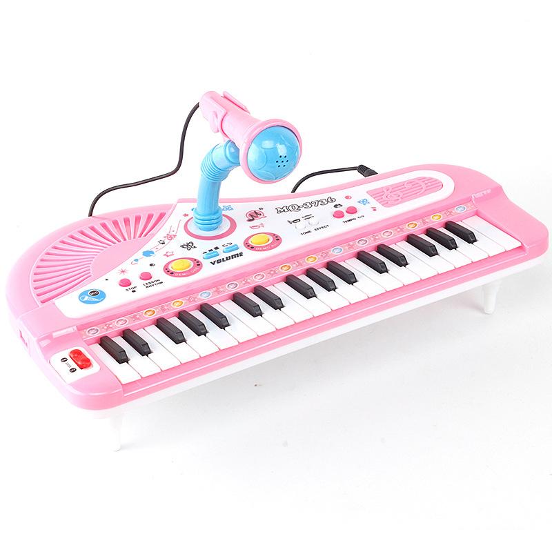 Đàn Piano đồ chơi 37 phím thiết kế đa chức năng cho bé