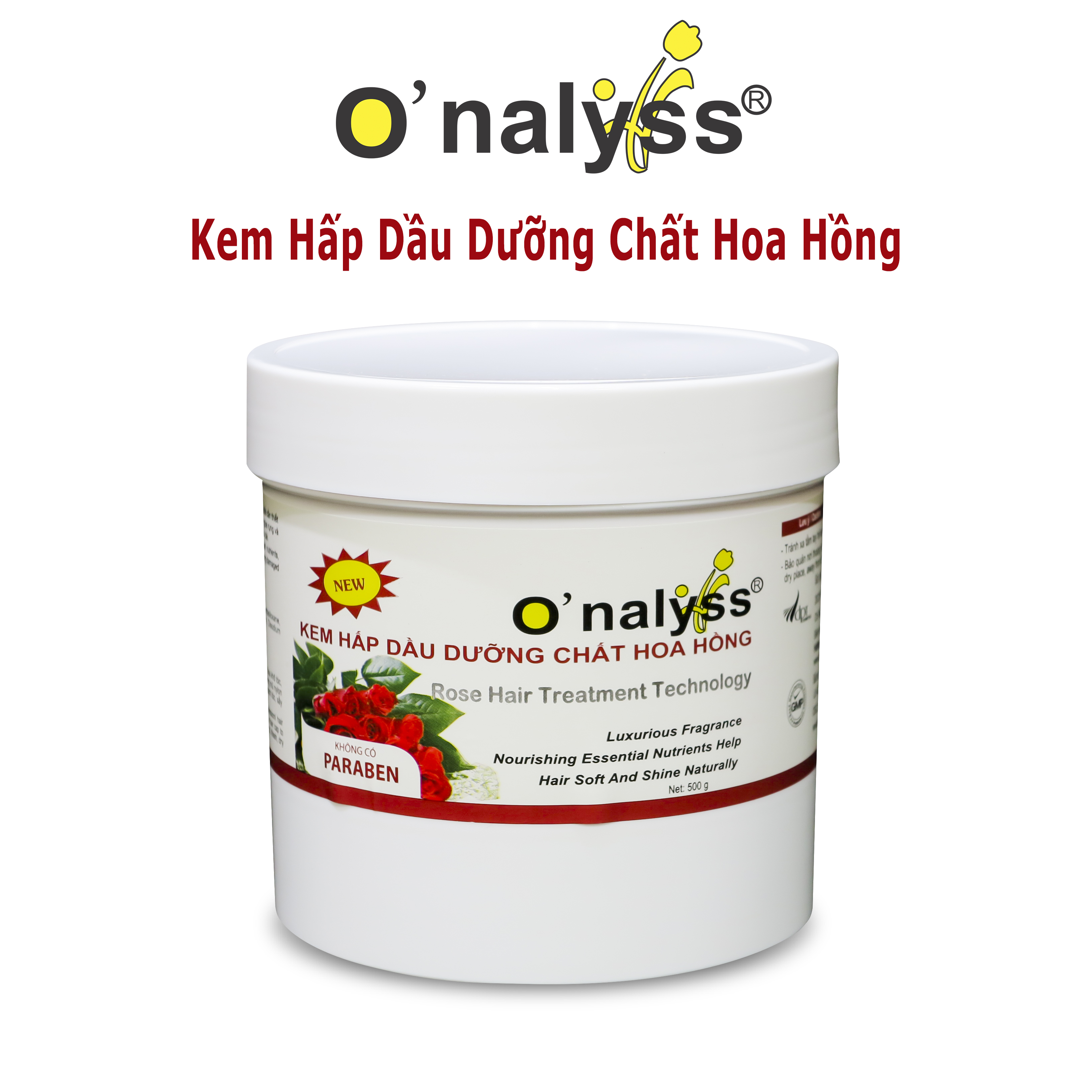 [HCM][Hủ lớn] Hấp Dầu Onalyss Hương Hoa Hồng 1000ml
