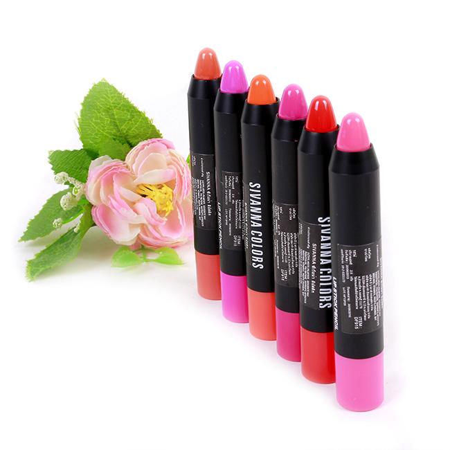 Son bút sáp Sivana Colors Thái Lan đỏ cam