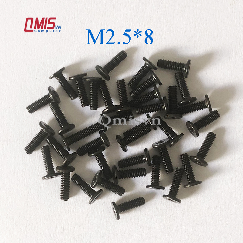 M2.5*8 - ốc vít laptop - ốc vít đáy laptop kích thước m2.5x8 m2.5 x 8 mm