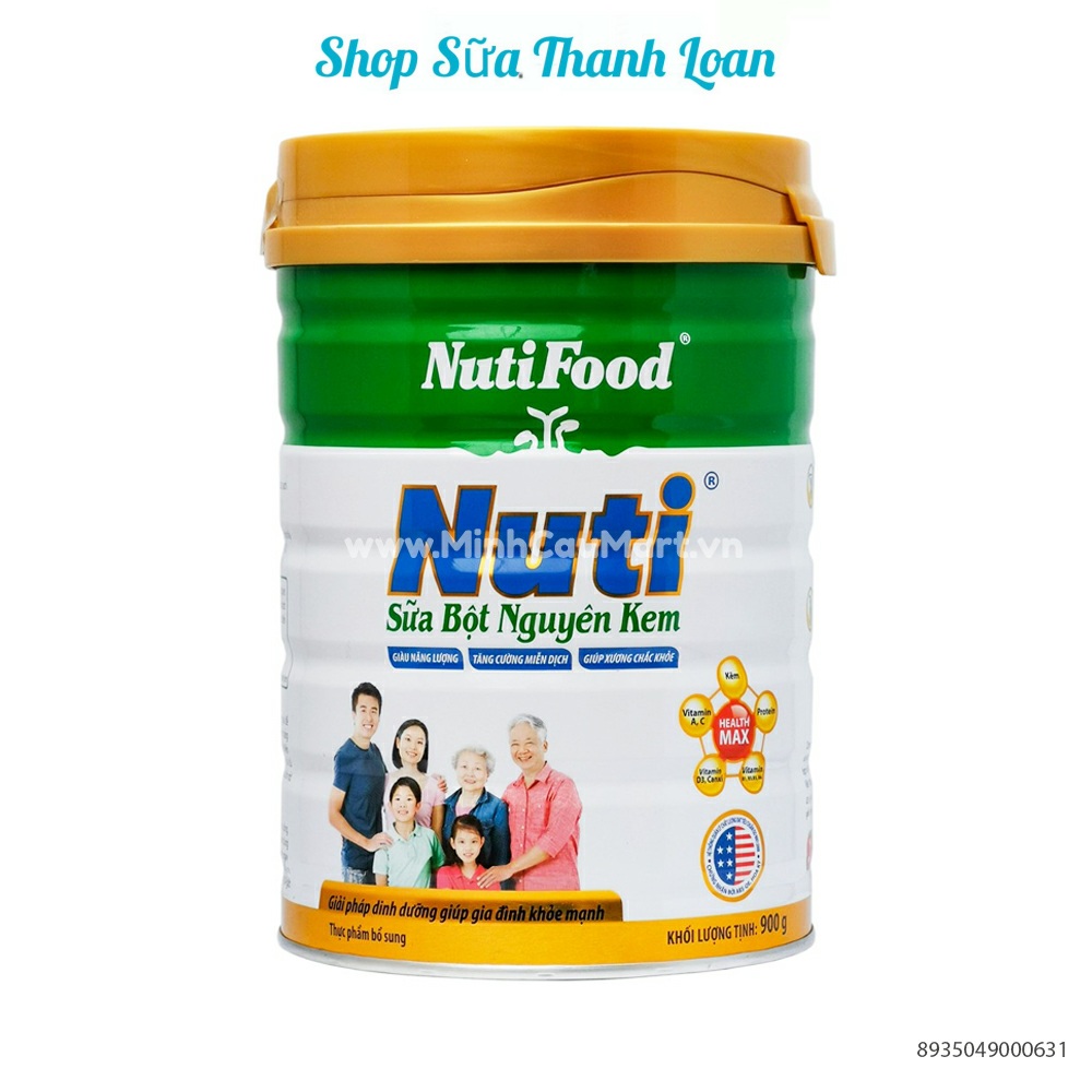 Nutifood Whole Milk Powder 900g.