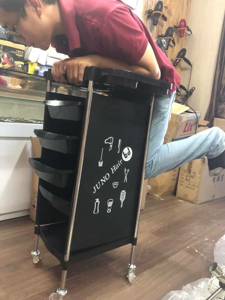 [HCM]Xe đẩy dụng cụ làm tóc cho salon cao cấp