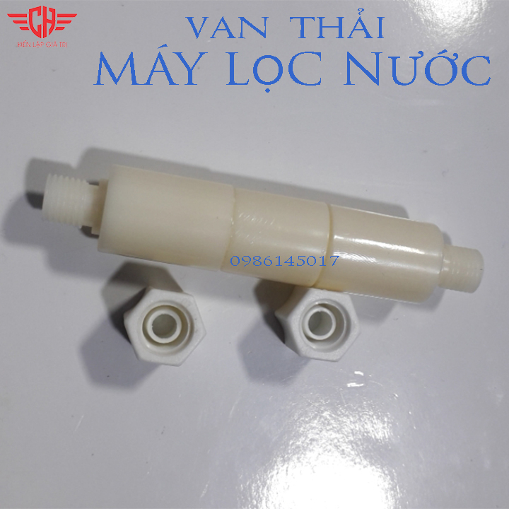 van thải máy lọc nước