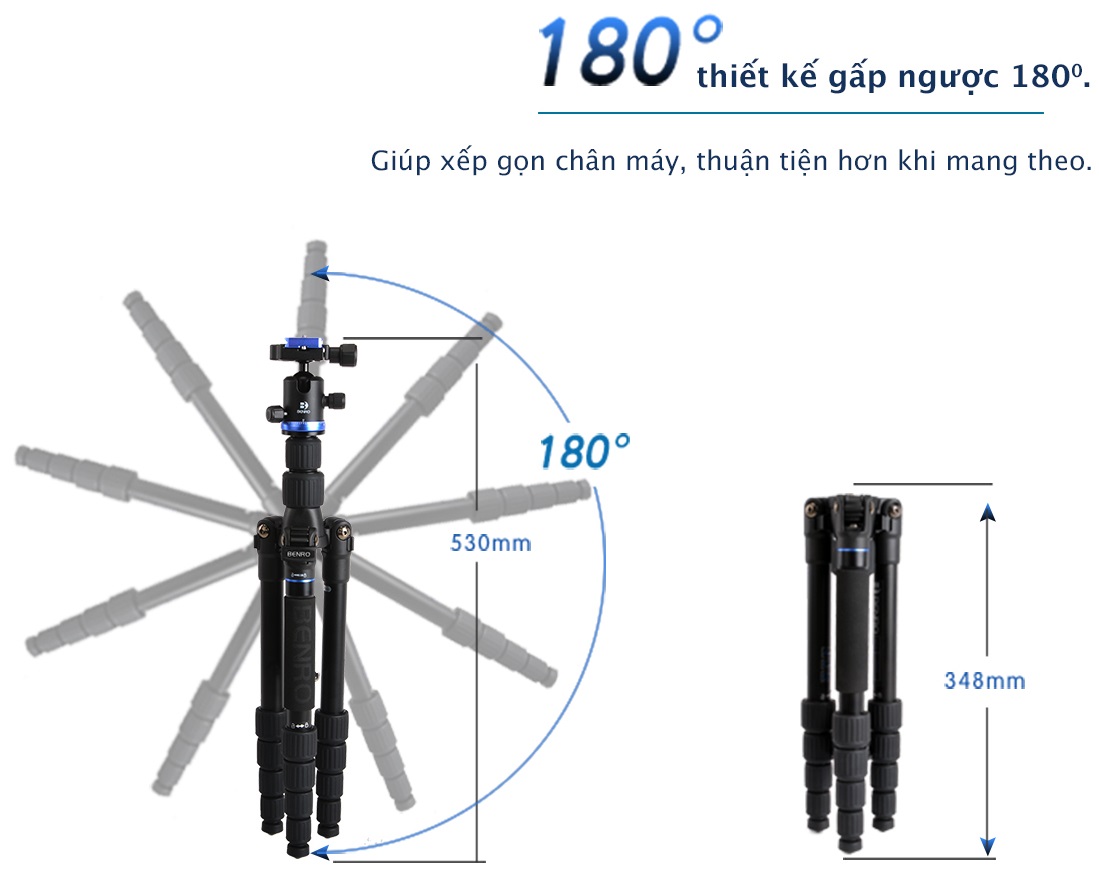 Chân máy ảnh Benro FIF19AIB0