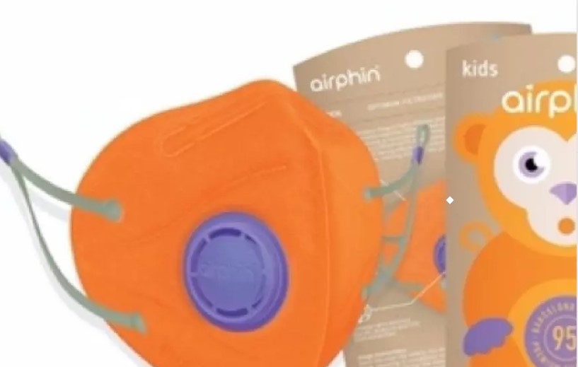 (Sử dụng 30 ngày) Khẩu trang trẻ em Airphin