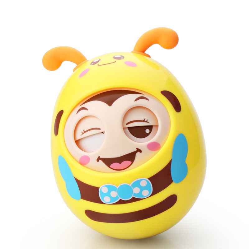 Đồ Chơi Con Lật Đật Gặm Nướu Cho Bé Hình Chú Ong