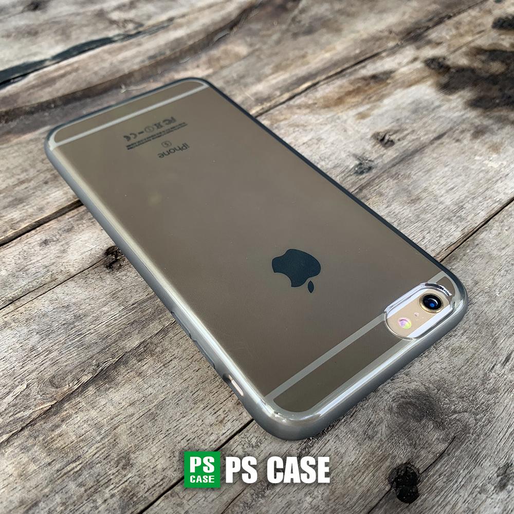 Ốp lưng dẻo đen mờ chống sốc cao cấp dành cho iPhone 6 Plus / iPhone 6s Plus - PS Case phân phối