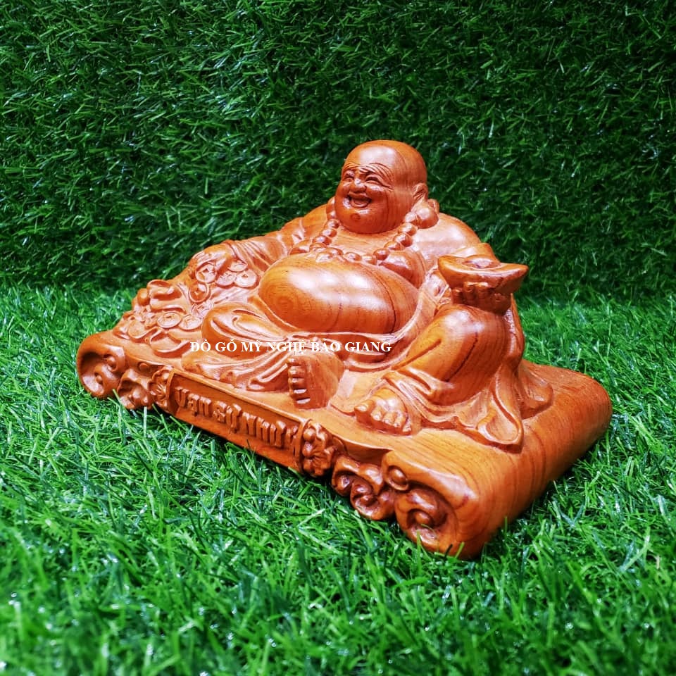 Tượng phật di lặc gỗ hương