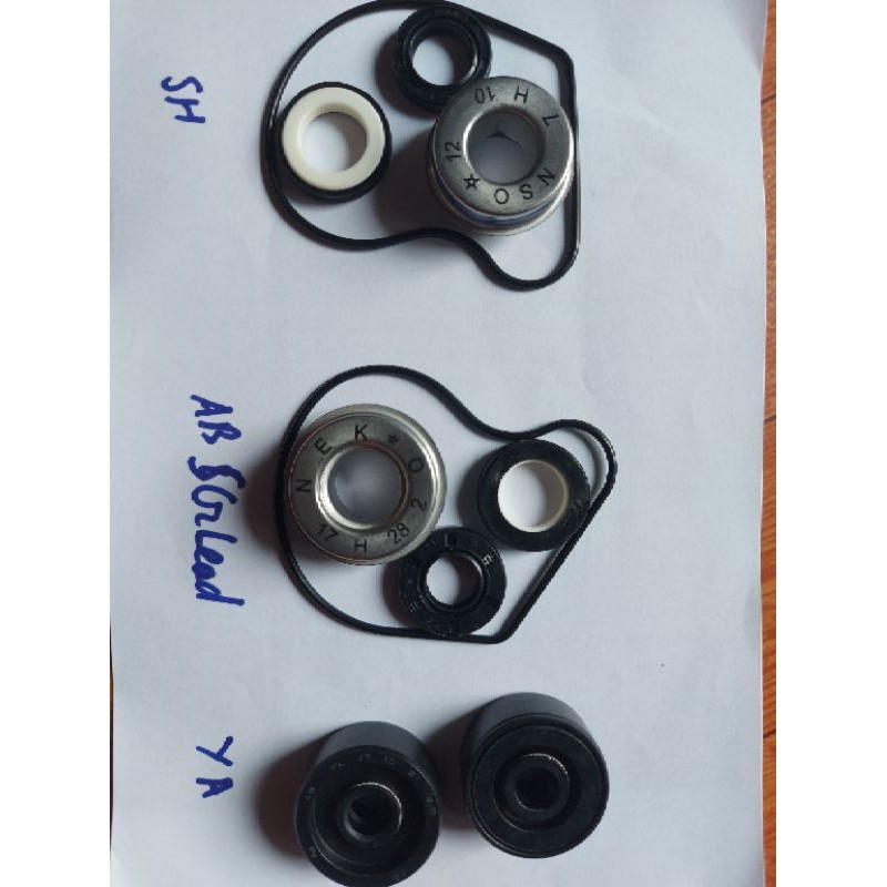 Phốt bơm nước xe ab lead winer sh việt nhập novo,,