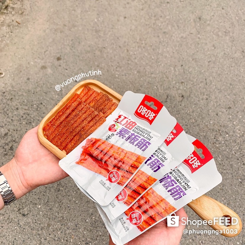 (HÀNG SẴN)  1 bịch que cay Latiao Dong Dong !
