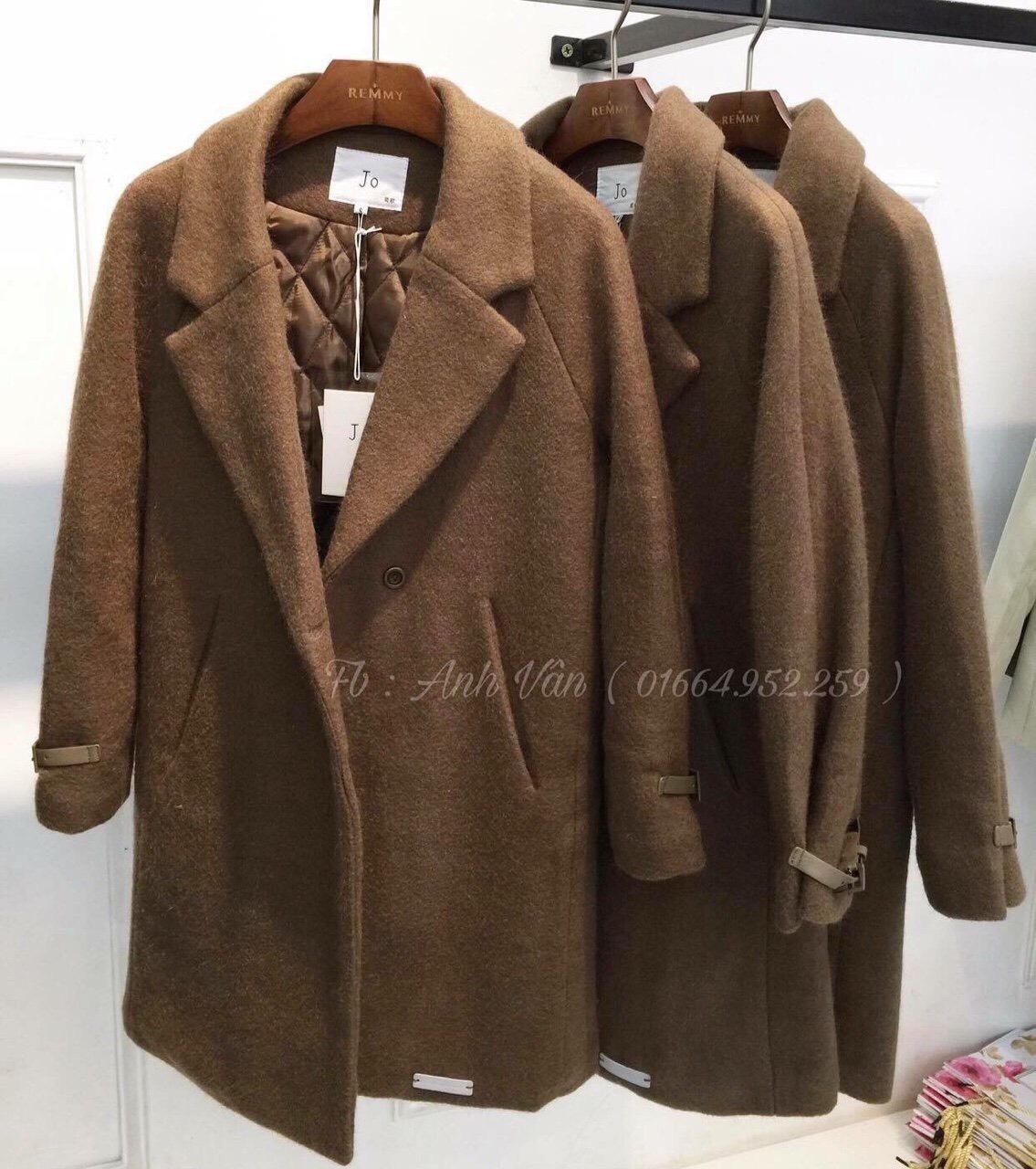 (Top bán chạy) Áo dạ nữ dáng dài cổ vest cao cấp