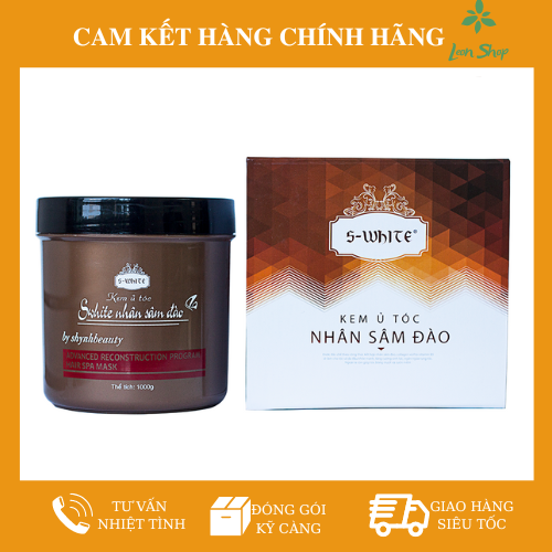 [Ủ Tóc] Kem Ủ Tóc Nhân Sâm Đào S-WHITE 500gram
