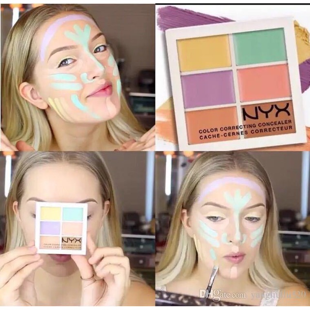 Bảng Che Khuyết Điểm NYX Color Correcting Concealer Palette