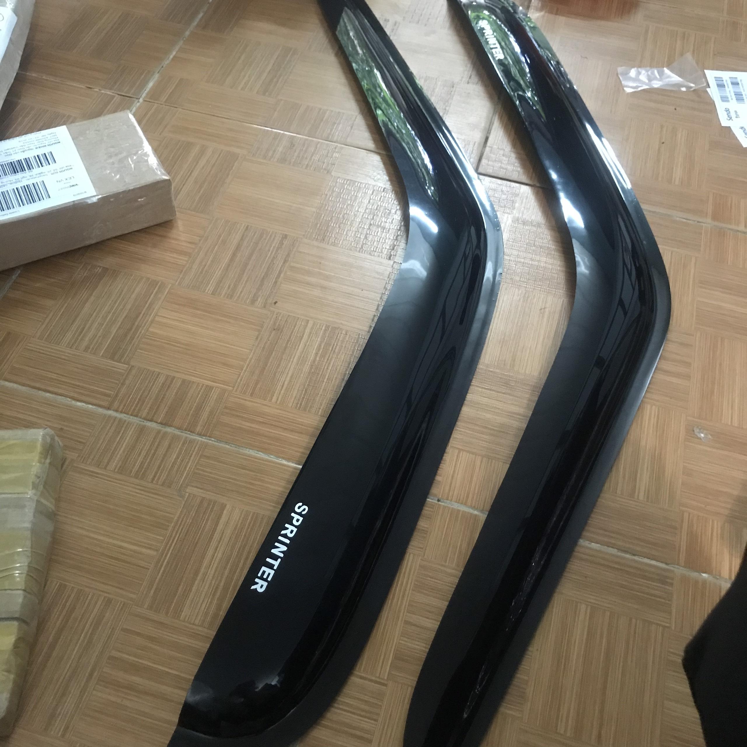 Bộ vè mưa đen xe Mẹc Sprinter