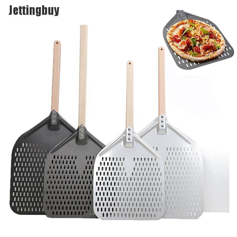 312Jettingbuy Xẻng Xúc Pizza Nhôm Dài Có Tay Cầm Dài Phụ Kiện Dụng Cụ Làm Bánh
