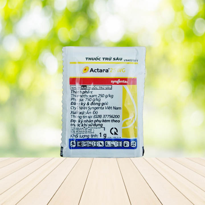 Thuốc trừ sâu rầy rệp bọ trĩ lưu dẫn Actara 1g